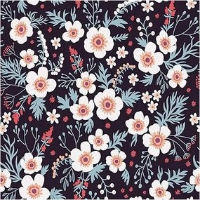 Virágmintás öntapadós tapéta bútorfalak ragasztásához 3 m