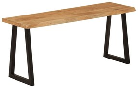 tömör akácfa pad természetes éllel 105 cm