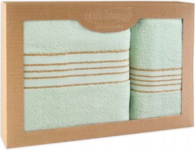 Törölköző D Pamut 100% Tiwano Menta (p) 50x90+70x140 kpl.