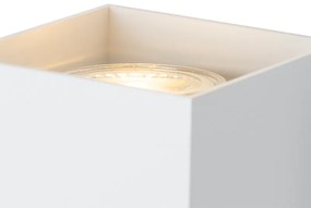 Design négyzet alakú fali lámpa fehér - Sabbir