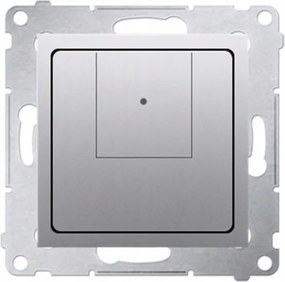 Simon 54 Premium ezüst matt kétgombos fényerőszabályzó, tengelyintenzitás