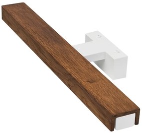 Brilagi- LED Fürdőszobai tükörmegvilágítás WOODY MIRROR LED/8W/230V IP44 tölgy/fehér