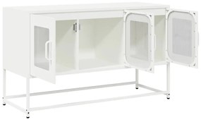 fehér hidegen hengerelt acél TV-szekrény 100,5x39x60,5 cm
