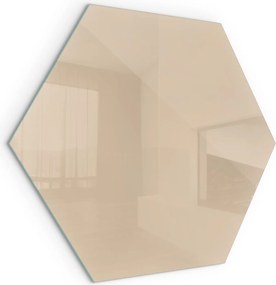 Üveg Kályha Védőlap Kandalló Szín Bézs h40