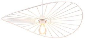 Fehér függőlámpa ø 60 cm Chapeau – Trio