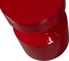 Fém kerek tárolóasztal ø 30 cm Ferry – WOOOD