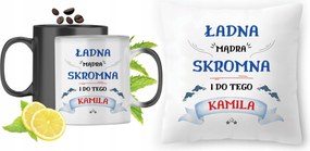 Kamilia Varázsbögre Nyomtatott párna szett fényképpel