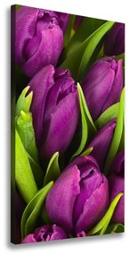 Egyedi vászonkép Lila tulipánok ocv-89975331