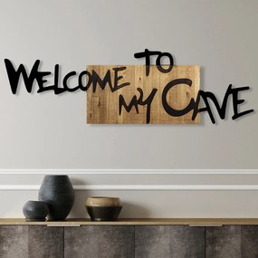 Welcome fém fali dekoráció, 128×3 cm