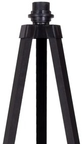 Duolla - Állólámpa DUO 1xE27/60W/230V átm. 44 cm bézs/wenge