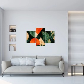 Kép - Geometrikus természeti minták II. (90x60 cm)