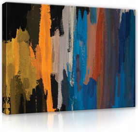 Vászonkép 80x60 Absztrakt művészet modern textúra húzások függőleges csíkok