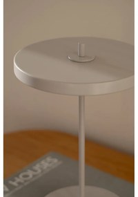 Világosszürke fém LED asztali lámpa fém búrával (magasság 31 cm) Asteria Move – UMAGE