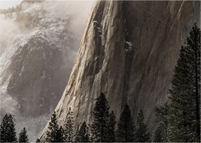A Yosemite Valley Nemzeti Park, USA (üvegen) (70x50 cm)