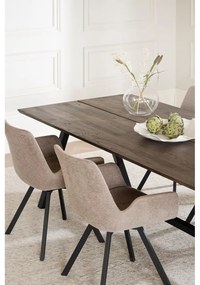 Bézs kárpitozott étkezőfotel szett 2 db-os Norwell – Rowico