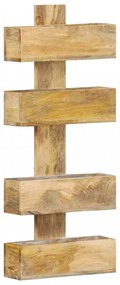 tömör mangófa fali újságtartó 30 x 11 x 72 cm