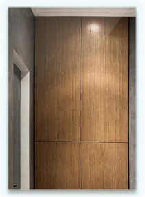 Modern Világító Fürdőszobai tükör 100x70cm