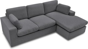 Sötétszürke sarokkanapé Belair – Bobochic Paris