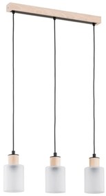 Csillár zsinóron NATUR 3xE27/60W/230V