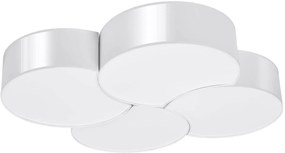 Sollux Lighting Circle mennyezeti lámpa több mint 6x60 W fehér SL.1053