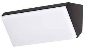 Nova Luce kültéri fali lámpa, fekete, 3000K melegfehér, beépített LED, 1x12W, 1080 lm, 9270027