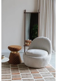 Krémszínű fotel Nash – White Label