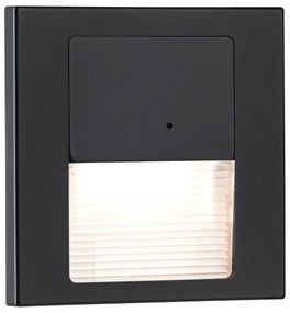 Paulmann 80004 - LED 1W lépcsővilágítás TSARO érzékelővel 230V fekete