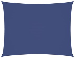 kék téglalap alakú oxford-szövet napvitorla 2,5 x 4 m