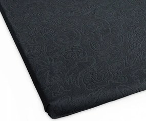 Gumi nélküli frottír lepedő Tulipán 175x220 Zwoltex grafit Vastag