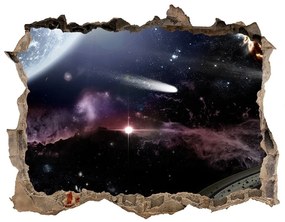 3d lyuk fal dekoráció Galaktika nd-k-87230645