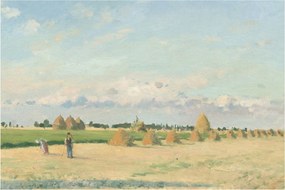 Kép - Camille Pissarro, Landscape, Ile de France, reprodukciók (90x60 cm)