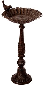 STILISTA Öntöttvas madáritató 50 x 24 cm antik barna