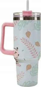 Thermo bögre termosz nagy acél Tigris Pop Art kawaii ytk aranyos 1200ml