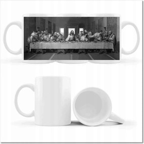 Nyomott mintás bögre Utolsó vacsora Jézus