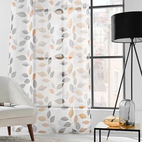 Fehér átlátszó függöny 140x280 cm Vahine – douceur d'intérieur