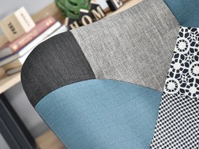Fotel Nutri (patchwork + fekete). 1110344