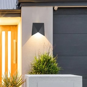 LED Kültéri fali lámpa LED/5W/230V 4000K IP65 fekete