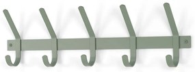 Zöld-szürke fém fali fogas Dexter – Spinder Design