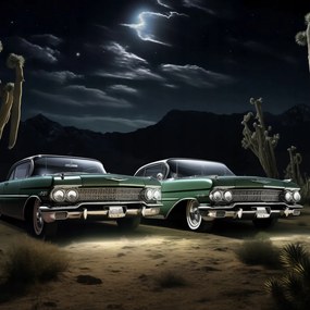 Poszter 50x50cm Nosztalgikus találkozás