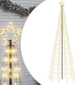 vidaXL meleg fehér LED karácsonyfa tüskékkel 570 LED 300 cm