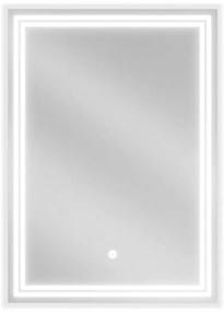 Mexen Taco megvilágított fürdőszobai tükör 50 x 70 cm, LED 6000K, anti-pára - 9805-050-070-611-00