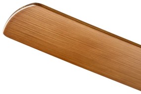 ZEVENTI - LED mennyezeti ventilátor BARROSA LED/18W/230V Wi-Fi Tuya barna + távirányító