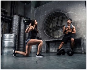 Poszterek 50x40 Illegális edzőterem Garázs