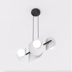 ELEMENTI kábeles csillár 4xG9/8W/230V szürke