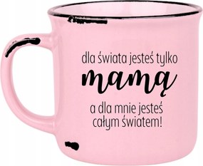 Bögre Rózsaszín Retro Nt Vicces Anyák Napja A Világ Számára Te Csak Anya Vagy