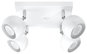 Sollux SL.0440 - Mennyezeti spotlámpa OCULARE 4xGU10/10W/230V