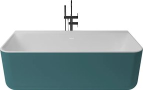 Kivu Wall kád_80x175_Turquesa Metallic/Blanco Mate