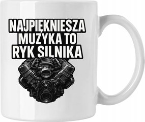 Mechanika bögre motorral Vicces nyomatok Fehér 330ml