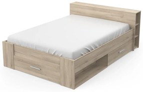 Pocket 160x200 cm ágykeret Adormo Smart 15 cm matraccal - Kronberg tölgy N