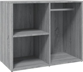 vidaXL szürke sonoma színű szerelt fa pipereszekrény 80 x 40 x 65 cm